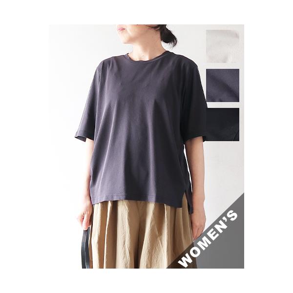 evam eva エヴァムエヴァ カットソー レディース cut&sew half