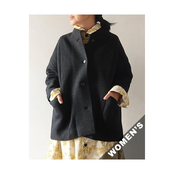 evam eva（エヴァムエヴァ） アウター レディース press wool short