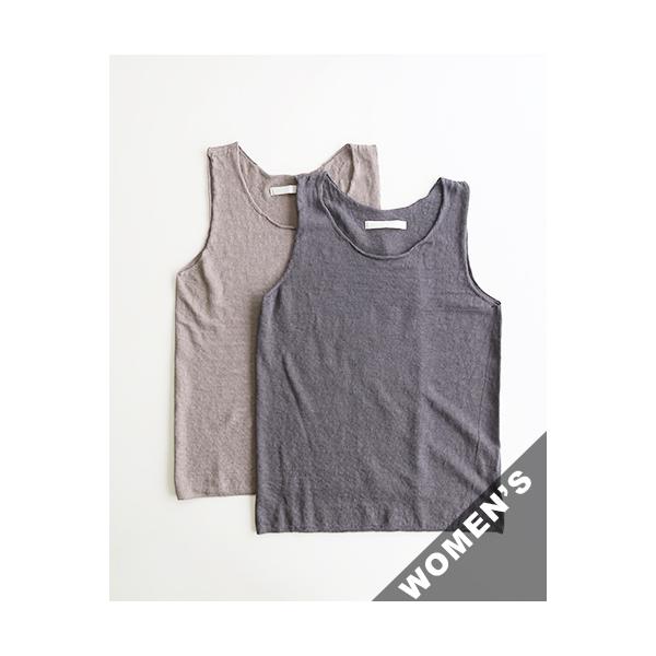 evam eva（エヴァムエヴァ） タンクトップ レディース linen