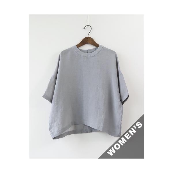 evam eva（エヴァムエヴァ） プルオーバー レディース linen pullover