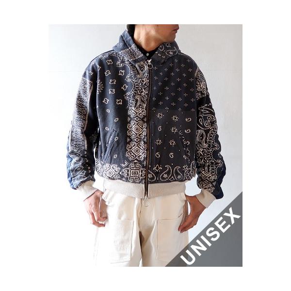 KAPITAL（キャピタル） ブルゾン メンズ レディース 裏毛バンダナ柄