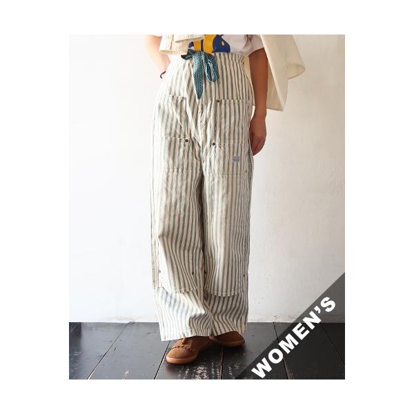 KAPITAL キャピタル パンツ レディース 9ozフレンチヒッコリーW