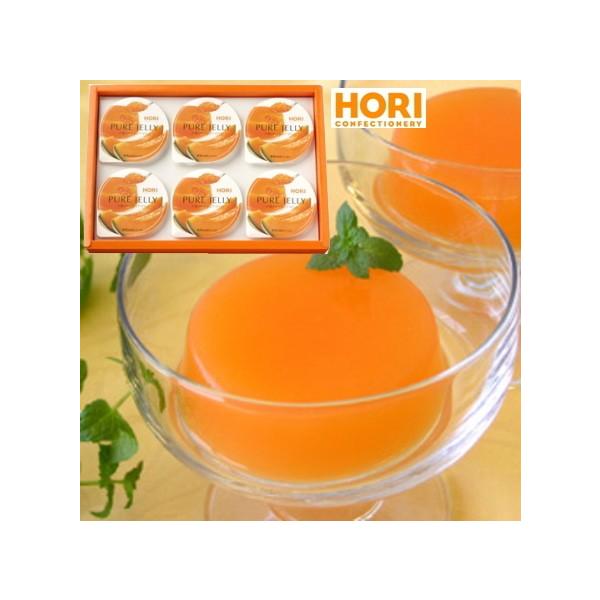 HORI　 夕張メロンピュアゼリー6ヶ入