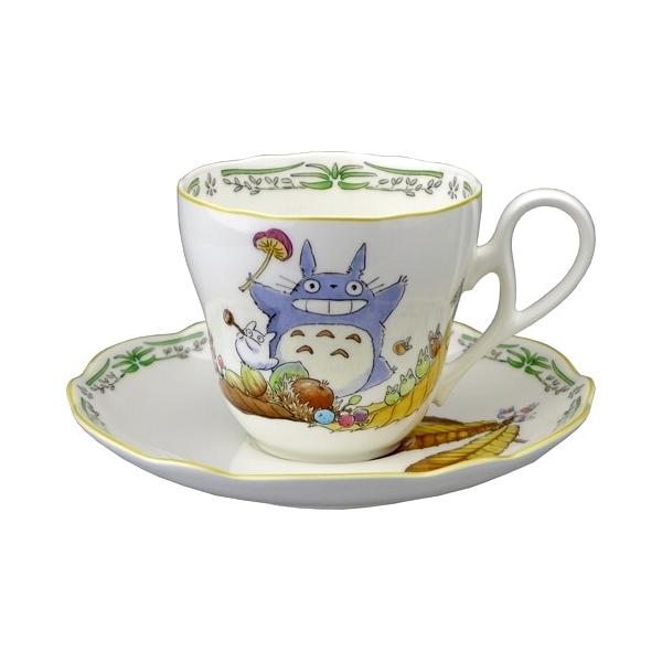 ノリタケ　トトロ　コーヒーカップ、大皿セット ノリタケ 【ノリタケ】≪となりのトトロ≫ ティー・コーヒー碗皿セット