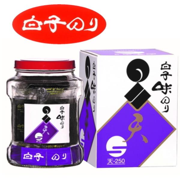 白子のり　瓶入り味のり 内　　　容 味のり 30袋詰(8切5枚)板のり18.75枚●ガラス瓶入賞味期間 製造日より18か月(常温)アレルゲン表示:小麦・えび箱サイズ 16.5×16.5×26.5cmギフト 出産内祝い 新築内祝い 快気祝い ...