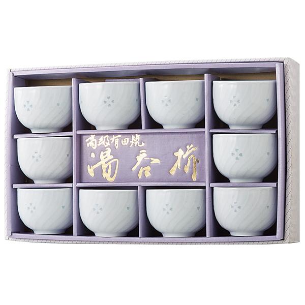 煎茶碗　染め付け須恵焼　10客　仙崖和尚愛用の品 煎茶碗 染め付け須恵焼 10客 仙崖和尚愛用の品 煎茶碗 染め付け