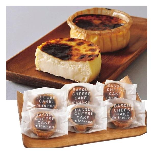 焦げ目が特徴のバスクチーズケーキは、スペイン・バスク地方で生まれた、ふわとろ食感の不思議なチーズケーキです。北海道産のチーズをたっぷりと使用した濃厚でクリーミーな味わいをお楽しみください。■商品内容：バスクチーズケーキ/6個■アレルゲン：卵...