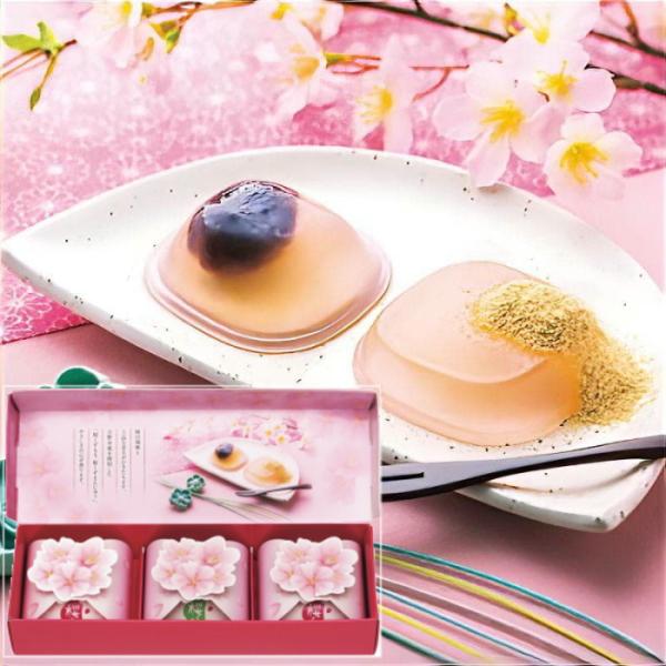 吉野本葛を使用し、桜の風味に仕立てたくずもちとくずまんじゅうを、桜のパッケージでまとめました。ご入学、ご卒業など、お祝いごとでのちょっとした贈り物に最適です。商品内容:●桜くずもち×2、桜くずまんじゅう×1化粧箱入配送状態:常温期間限定　春...