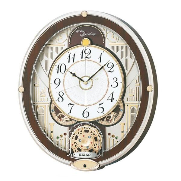 SEIKO セイコークロック 電波クロック からくり掛時計 ウエーブシンフォニー RE577B SEIKO セイコークロック 電波クロック からくり掛時計 ウエーブシンフォニー RE577B