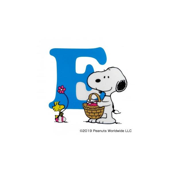 Snoopy スヌーピー イニシャルステッカー アルファベットe Sn215 Ab インテリアnetタカノ ガーデン店 通販 Yahoo ショッピング