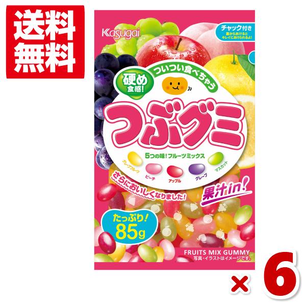 春日井 つぶグミ６入 ポイント消化 メール便全国送料無料 m ゆっくんのお菓子倉庫ヤフー店 通販 Yahoo ショッピング