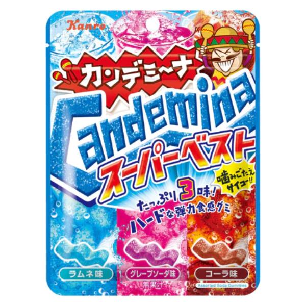 Kanro カンロ カンデミーナグミ スーパーベスト 72g×6入