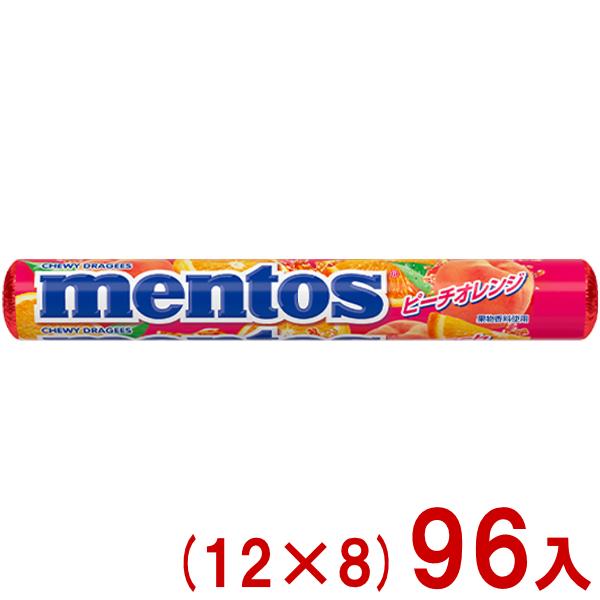 mentos（メントス） クラシエ 37.5g ピーチオレンジ (12×8)96入
