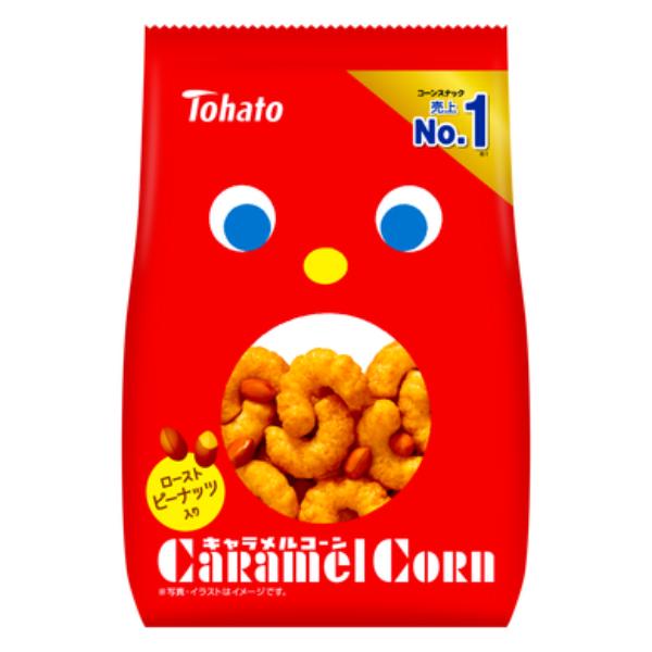 パーティースナックゲーム東ハトキャラメルコーンポッキーハバネロコアラのマーチ キャラメルコーン 東ハト 70g×12入 (キャラメル ピーナッツ スナック