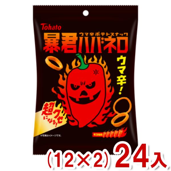 東ハト 50g 暴君ハバネロ (12×2)24入 (ハバネロ 唐辛子 スナック