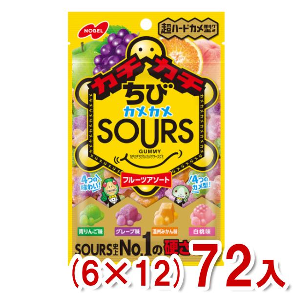 NOBEL ノーベル 70g カチカチちびカメカメサワーズグミ フルーツ