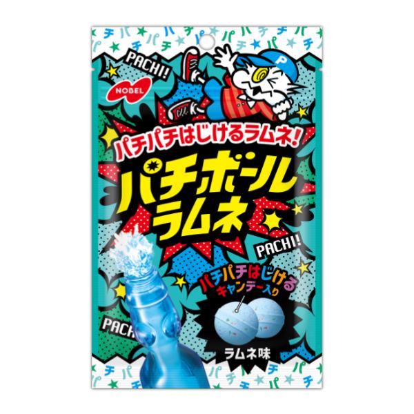 NOBEL ノーベル パチボールラムネ ラムネ味 30g×6入 (ラムネ NOBEL ノーベル パチボールラムネ ラムネ味 30g×6入 (ラムネ