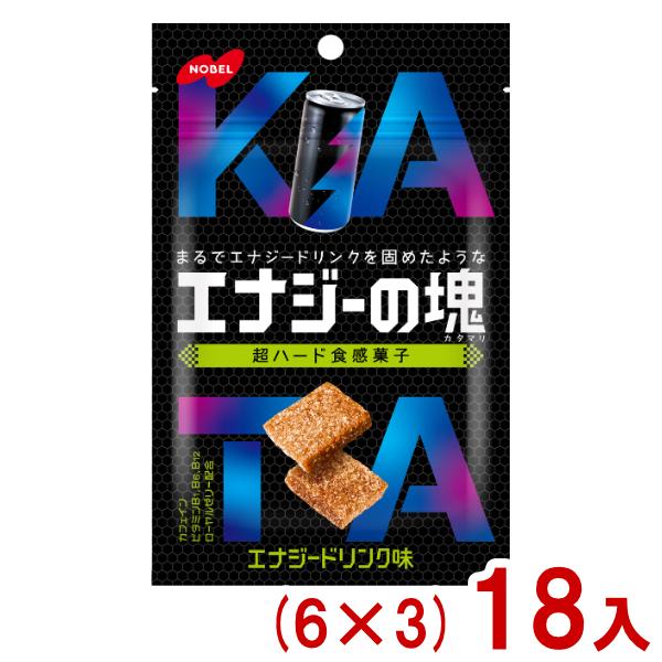 NOBEL ノーベル 30g エナジーの塊 (6×3)18入 (エナジードリンク 硬い