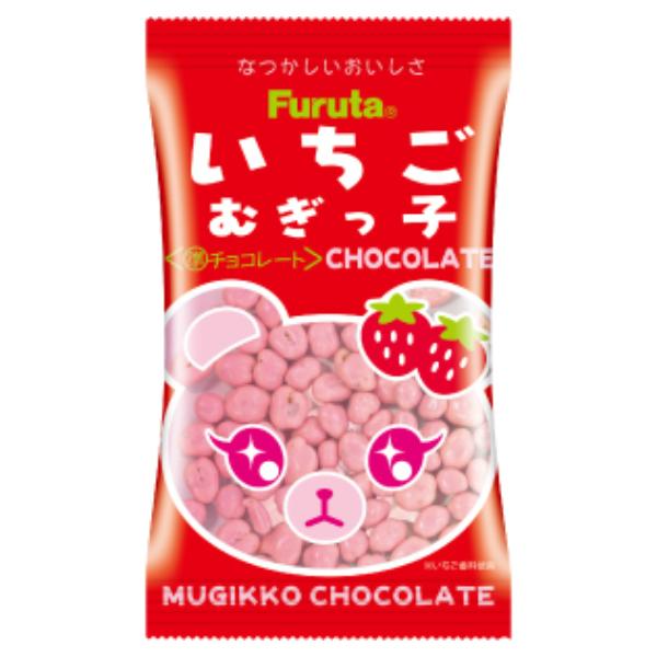 フルタ製菓 フルタ いちごむぎっ子チョコレート 14g×20入 (むぎっこ