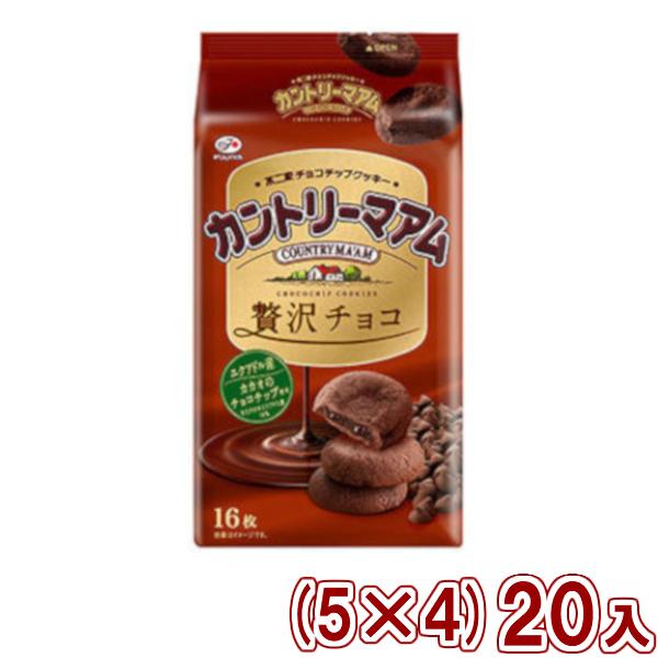 不二家 １６枚カントリーマアム 贅沢チョコ ５ ４ ２０入 Y12 本州一部送料無料 ゆっくんのお菓子倉庫ヤフー店 通販 Yahoo ショッピング