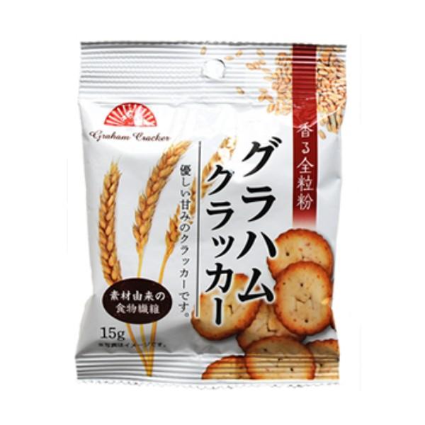 ひとくちサイズのグラハムクラッカー。噛めば噛むほど味わい深く、優しい甘さが特徴です。10入×20まで１個口の送料でお送りできます！北海道・沖縄は配送不可です。グラハムクラッカー クラッカー 前田製菓 前田クラッカー 焼菓子 ダイエット 健康...
