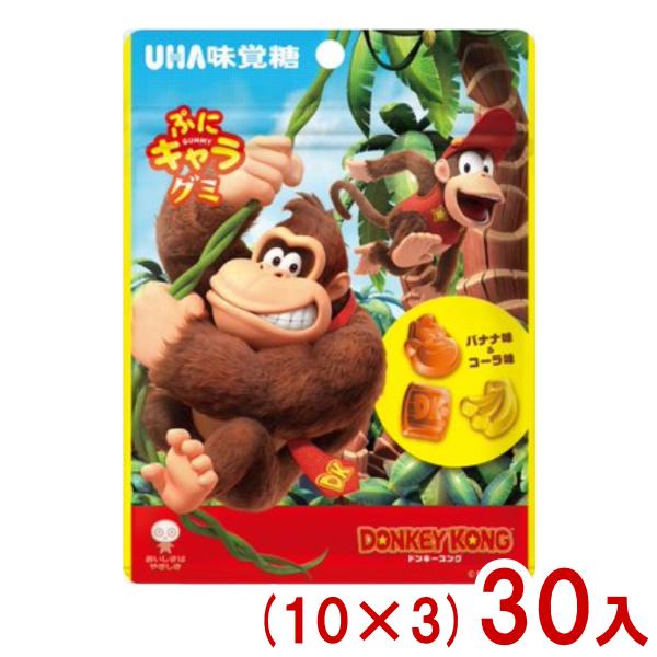 UHA味覚糖 味覚糖 50g ぷにキャラグミ ドンキーコング (10×3)30入
