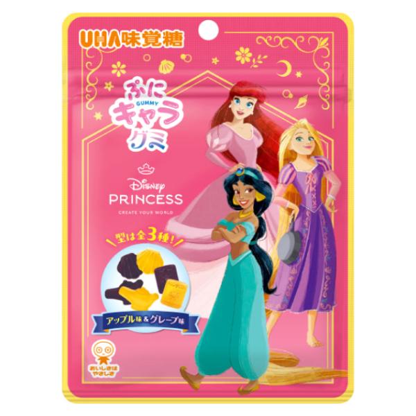UHA味覚糖 味覚糖 ぷにキャラグミ ディズニープリンセス 50g×10入