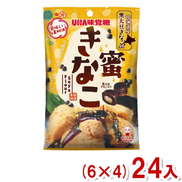 味覚糖 109g 蜜きなこ (6×4)24入 (キャンディ 飴 お菓子 まとめ買い