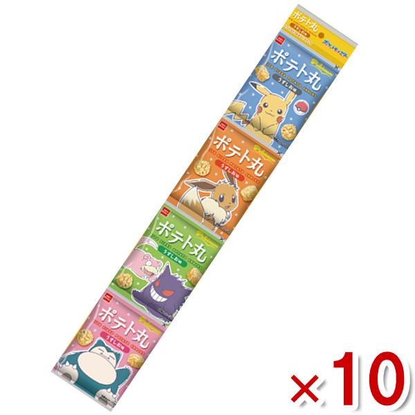おやつカンパニー ポケモン ポテト丸 うすしお味 56g×10入 (スナック