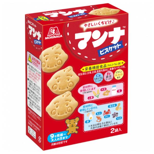 マンナ（森永製菓） 森永 マンナビスケット 86g×5入 (栄養機能食品