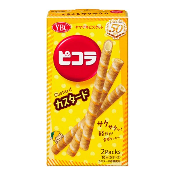 ヤマザキビスケット YBC ピコラ カスタード 10本×10入 (あすつく 優良