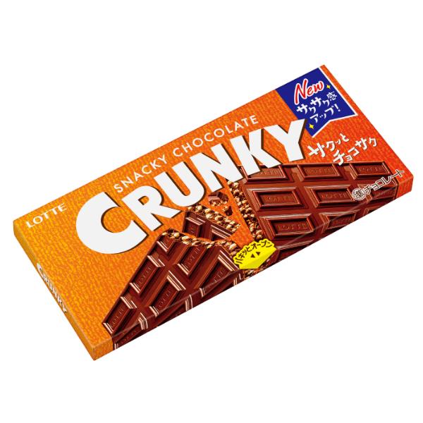 ロッテ（LOTTE） クランキー 10入 (チョコレート モルトパフ 板チョコ