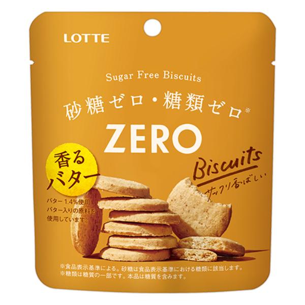 ロッテ ゼロ シュガーフリービスケット パウチ 26g×10袋入 (あすつく 優良配送) (砂糖不使用 糖類ゼロ ノンシュガー お菓子 ZERO) (賞味期限2027.4月末) (レ)*