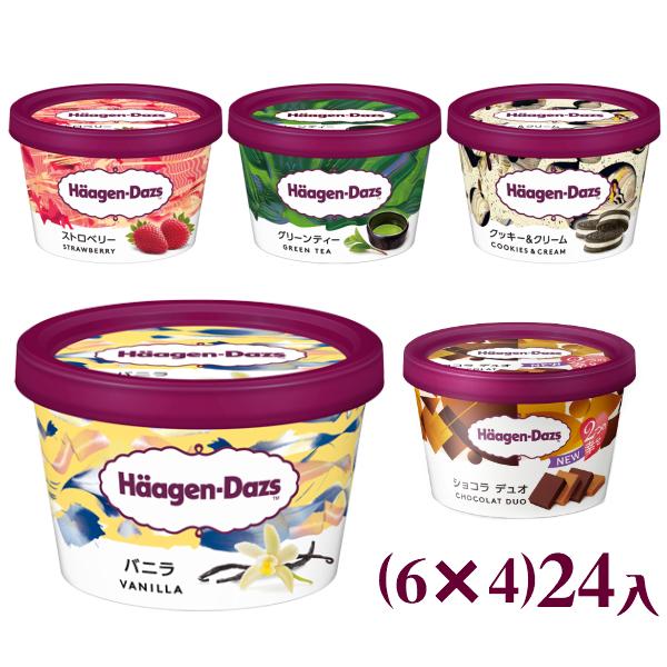 ハーゲンダッツ ミニカップ (6×4)24入 (アイスクリーム アイス ハーゲンダッツ ミニカップ (6×4)24入 (アイスクリーム アイス