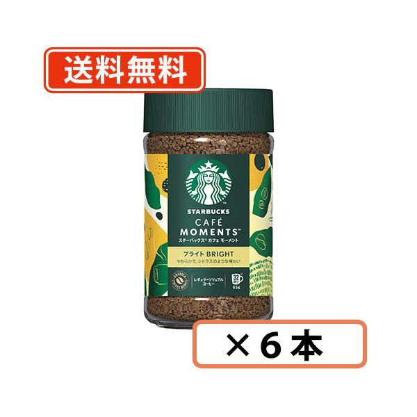 runaさん専用　スターバックス モーメントコーヒー 6本セット　賞味期限26 スターバックス カフェモーメント ブライト 65g×6本 ネスレ