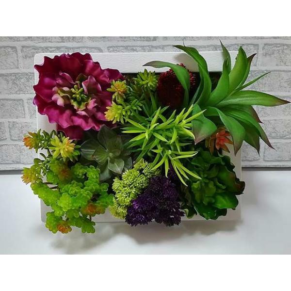 送料無料 多肉植物アレンジメント壁掛け 大 アートグリーン 造花 グリーンアート 多肉植物 インテリア Buyee Buyee Japanese Proxy Service Buy From Japan Bot Online