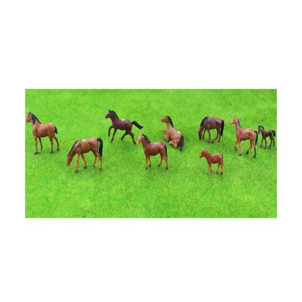 馬模型 うま 小サイズ 1:150 動物フィギュア 塗装動物 情景 馬模型 うま 小サイズ 1:150 動物フィギュア 塗装動物 情景