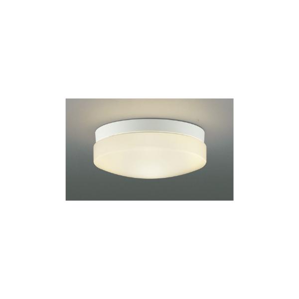 ★コイズミ AU55986 リフォーム・リニューアル向け LED浴室灯 電球色 FCL30W相当 非調光 直・壁取付 防雨・防湿型 照明器具 バスルーム用照明