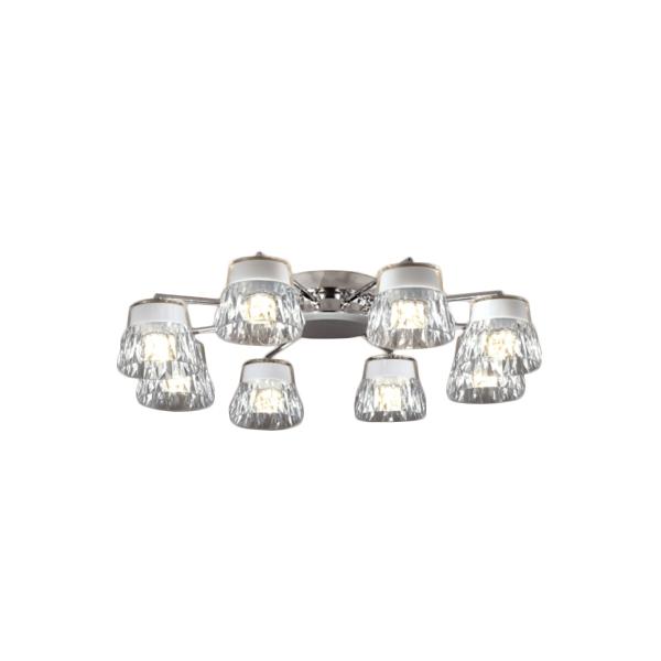 ★オーデリック OC257137BR LEDシャンデリア 12畳用 R15高演色 クラス2 CONNECTED LIGHTING LC-FREE 調光・調色 Bluetooth対応 電気工事不要 【〜12畳】