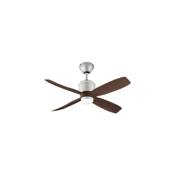 オーデリック WF090P1 シーリングファン 器具本体［パイプ吊り］ DC MOTOR FAN 4枚羽根 リモコン付 電気工事不要 照明器具