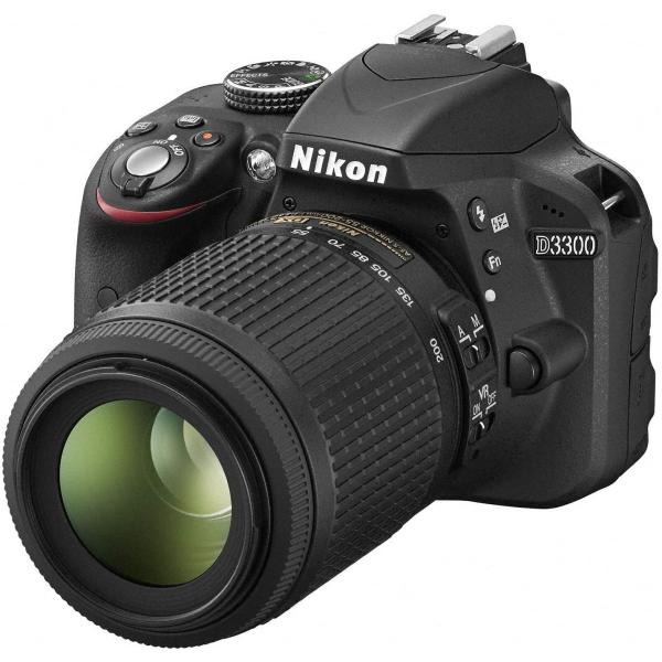 ニコン Nikon D3300 望遠レンズキット ブラック デジタル一眼レフ