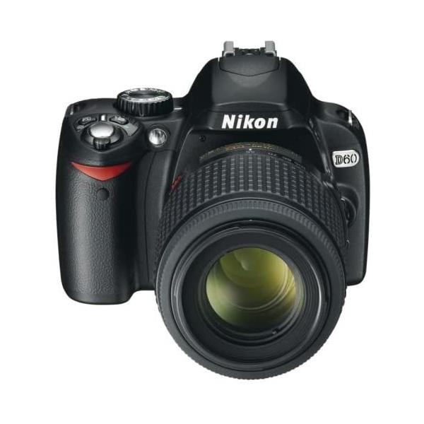 ニコン Nikon D60 55-200ｍｍ 望遠レンズセット デジタル一眼レフカメラ 中古