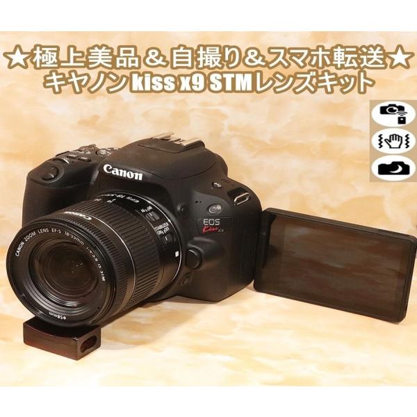 Canon キヤノン EOS Kiss X9 EF-S 18-55mm IS STM レンズキット デジタル一眼レフ カメラ 中古