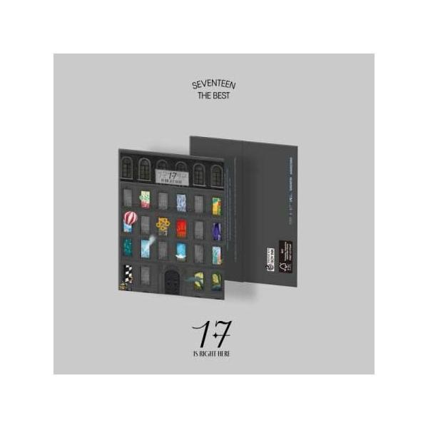【4/29 韓国発売】SEVENTEEN セブンティーン BEST ALBUM【17 IS RIGHT HERE】Weverse Albums ver. ベスト アルバム  韓国音楽 送料無料