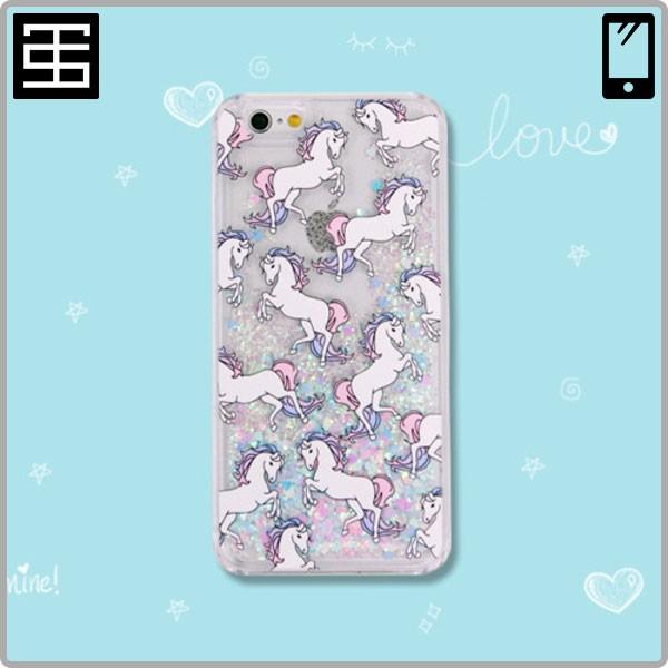 アイフォン ケース カバー スマホ ケース Unicorn Glitter Iphone