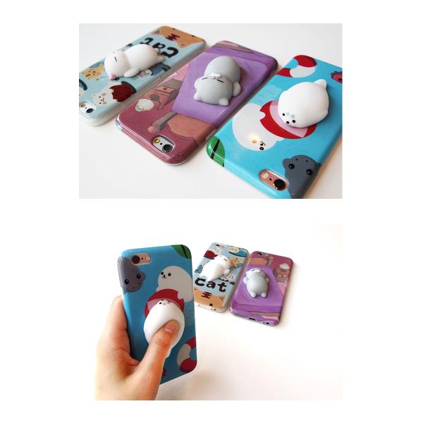 アイフォン ケース カバー スマホ ケース 3d Character Marshmallow Iphoneケース マシュマロ キャラクター ぷにぷに アザラシ ネコ 猫 立体的 Buyee Buyee 日本の通販商品 オークションの代理入札 代理購入