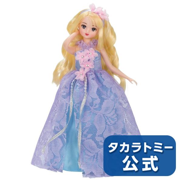 【ゆっき】リカちゃん服　クラゲロリータドレス　ハートの魔法少女　2点 タカラトミーモール｜リカちゃん