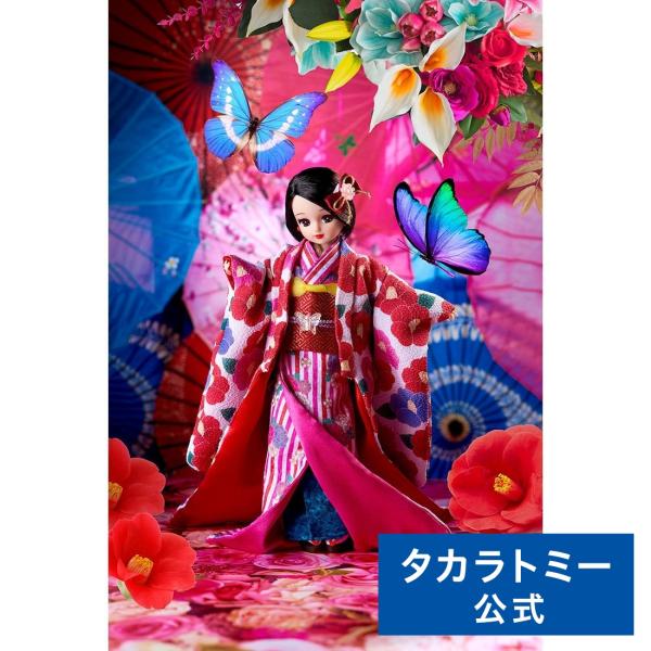 【タカラトミーモール限定】リカちゃん プレミアムリカ Kimono 和椿【受注生産】
