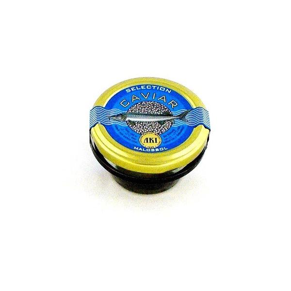 【冷蔵便】AKI アキ セレクションキャビア 50g ドイツ産 瓶詰（賞味期限：2026.02.18）