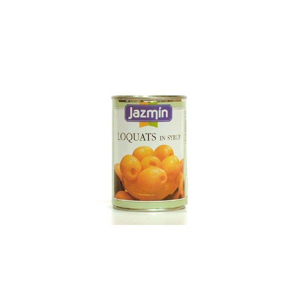 ジャスミン ルカット（びわ）425g/缶 フルーツ缶詰 スペイン産（賞味期限：2026.05.31）